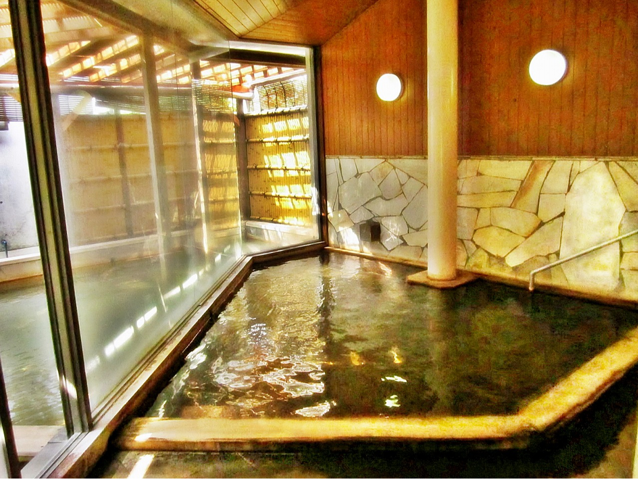 大浴場「山ぶどう」