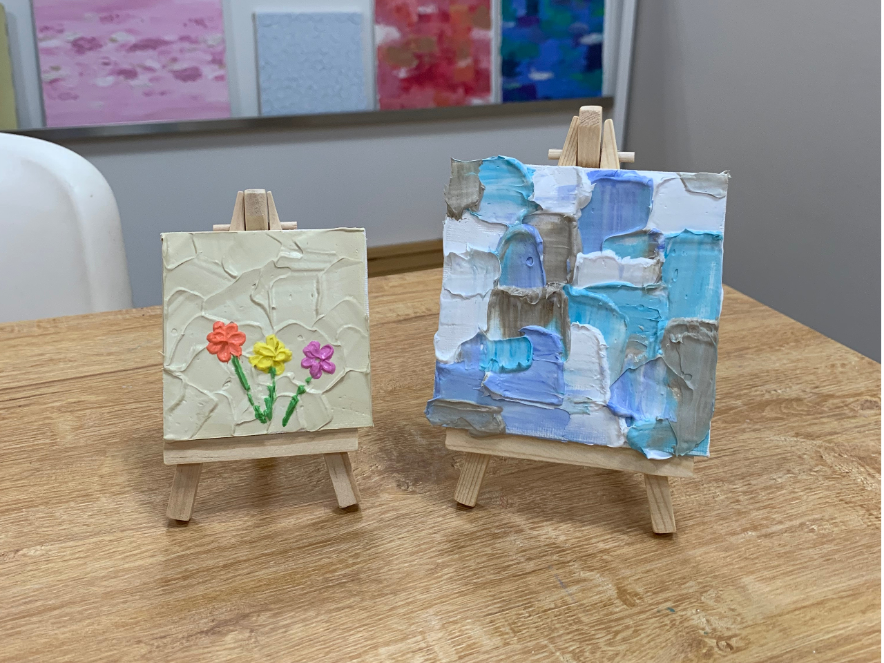 富山】テクスチャーアート ミニキャンバス体験！20～30分で完成するお