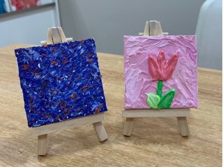 初心者でも簡単にオシャレなアートが完成するテクスチャーアート!