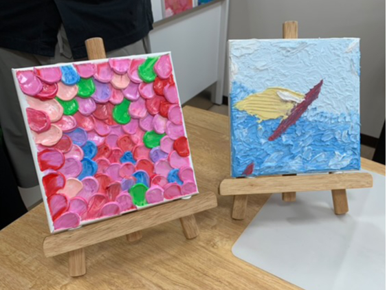 富山】60分で完成！キャンバスに描くテクスチャーアート体験/artshop