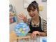 20センチ円キャンバスでフラワーアートが完成!カラフルでかわいいアートにもぜひ挑戦してください