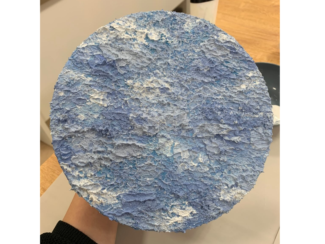 月の流れ　テクスチャーアート 富山】120分の没頭体験！本格テクスチャーアートで描くインテリア