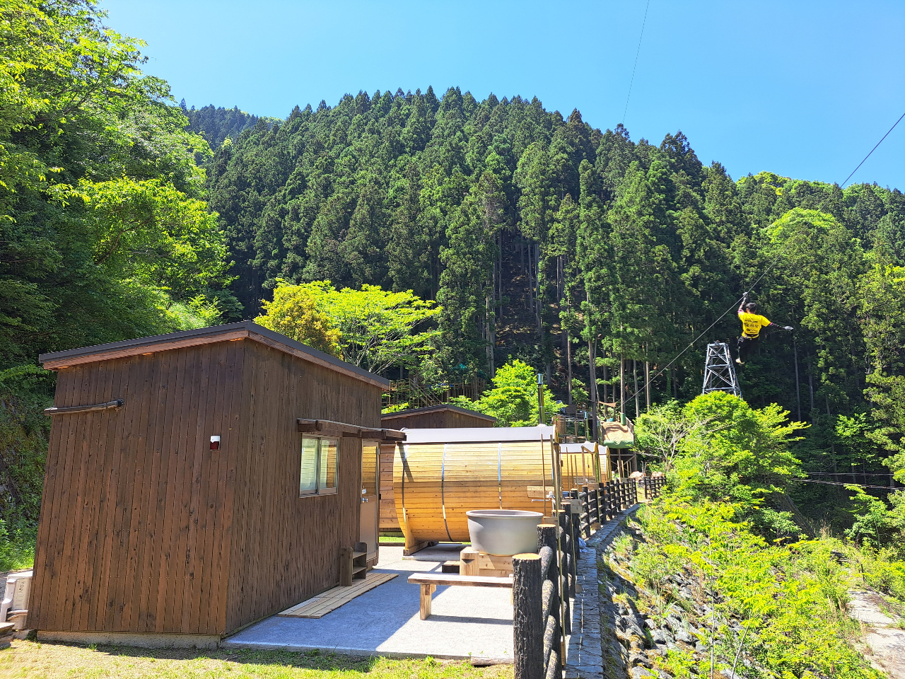 ≪祖谷/サウナ≫\バレルサウナ施設一棟貸し★/1時間2,950円!自然豊かな美し...