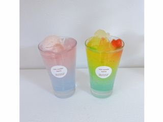 涼しそうなドリンクキャンドル!