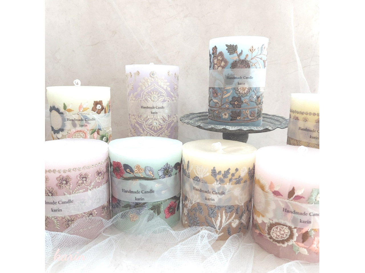 アトリエにはほかにも素敵なキャンドルがあります!