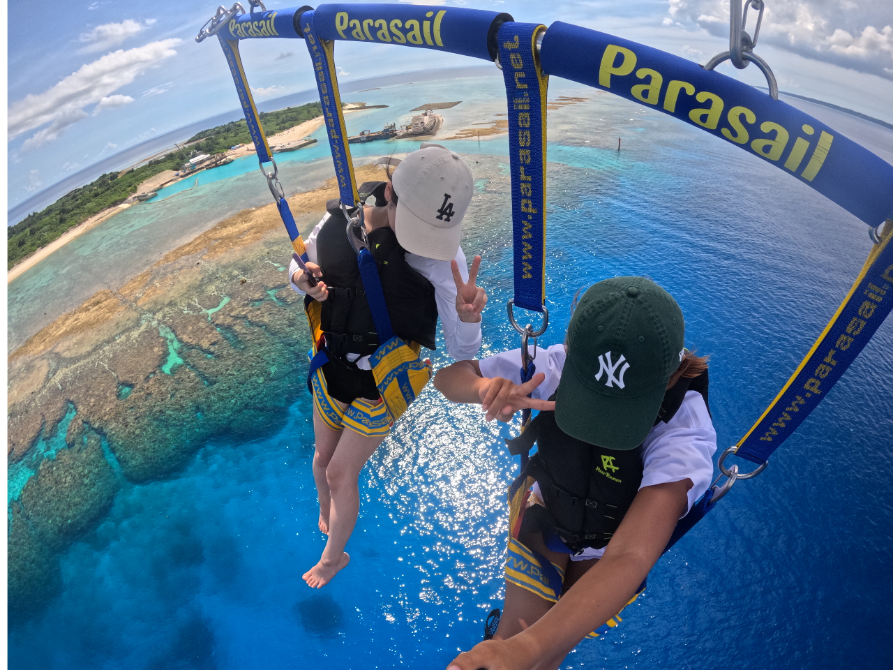 ꂽ̊C͋󂩂璭߂ƍōł􂱂ȓ͂ςpZ[OԂ߂ł_(^o^)^