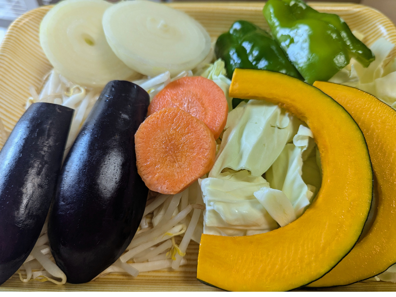 オプションのお野菜(イメージ)