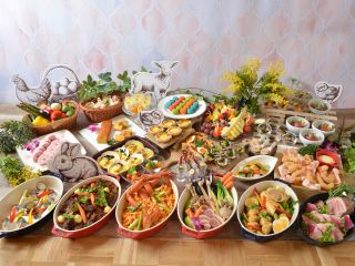 前菜からメインやデザートなどをお好きなだけ楽しめます♪お子さま連れも安心のメニューも!