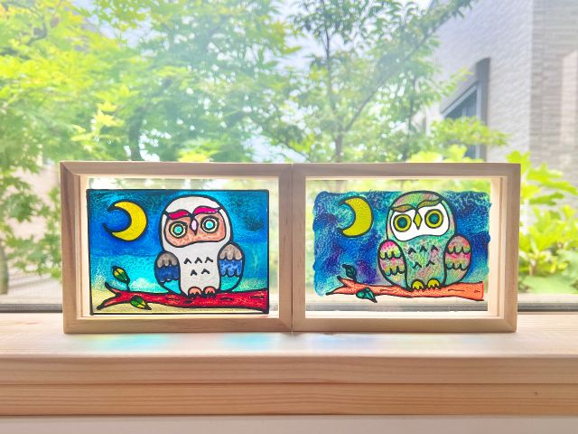 ラッキーアイテムのフクロウ☆