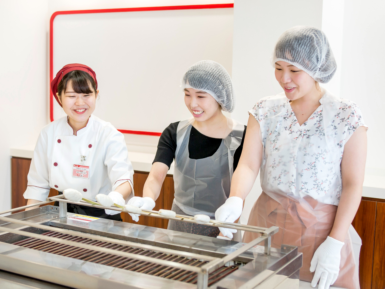 【体験】約10分かけて焼きます。