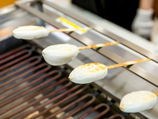 【体験】焼き色がつき、まもなく焼きあがります。