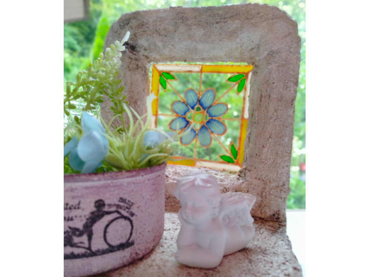 C.プラン☆大人気!欲張りプラン☆3つのアートをご体験頂けます!ディンプルアート&モルタル造形&リメ缶アートへの着色体験☆なんと!親子2人でも5,800円