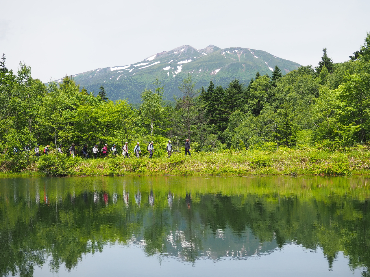 天気が良ければ逆さ乗鞍岳も見えます♪