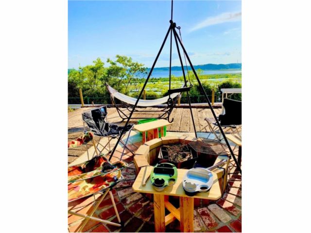 1日1組のプライベートBBQ場です♪