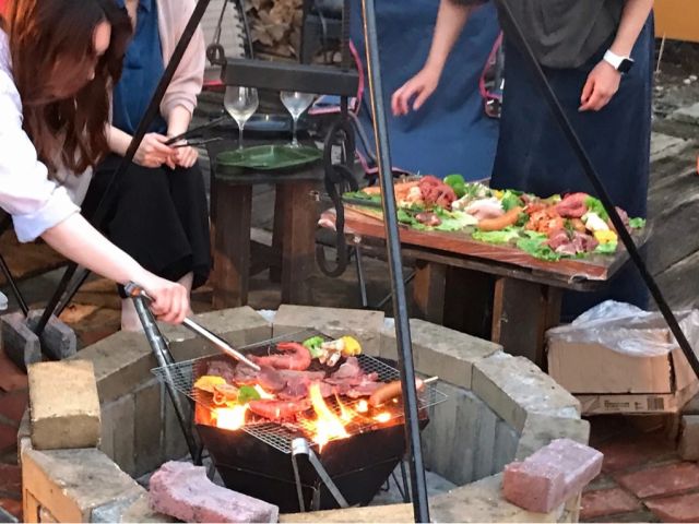 食材はすべてお持ち込みです