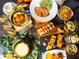 朝食バイキング