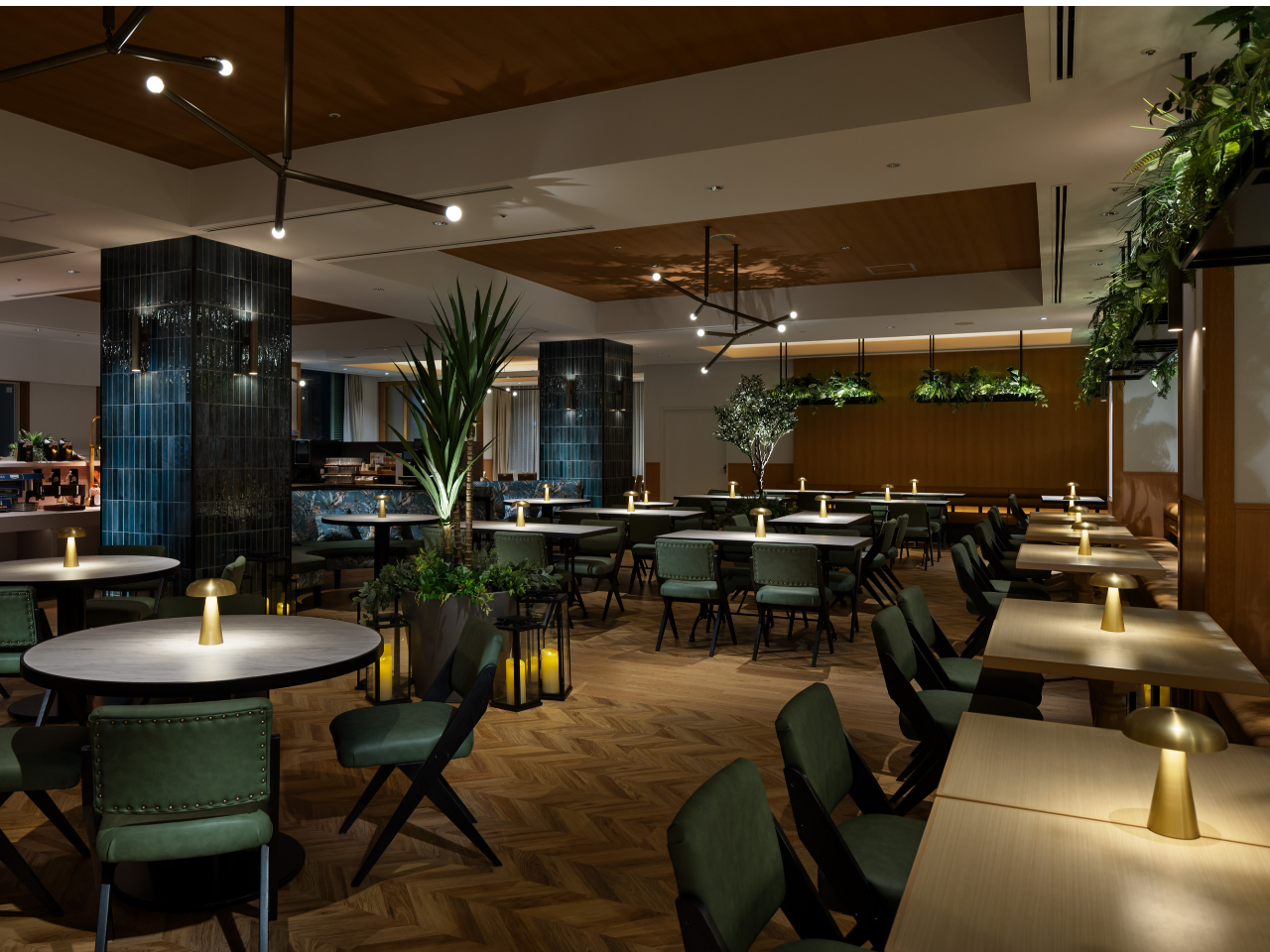 ムーディーな店内