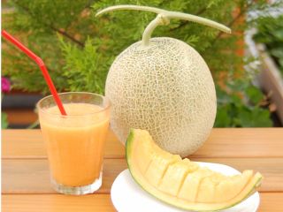 メロンとジュース