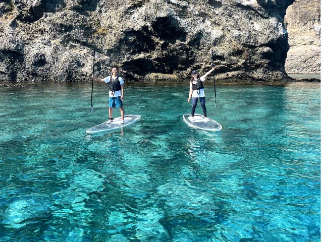 SUPで無人島まで行けます♪