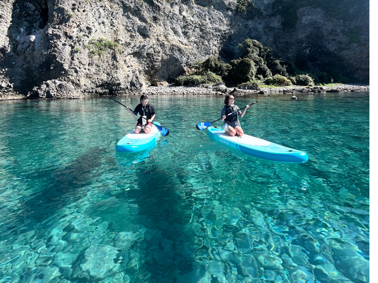 海底まで透き通る積丹ブルー♪