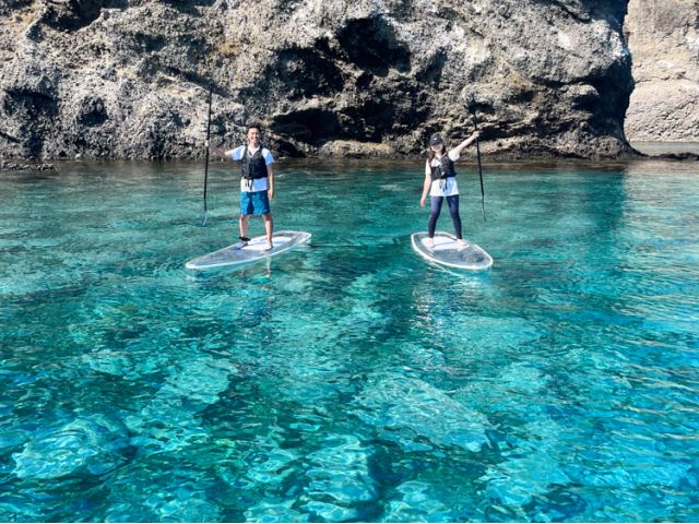 無人島までSUPで行けます♪