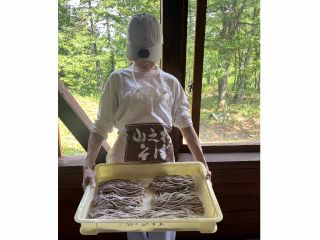 蕎麦の完成です!