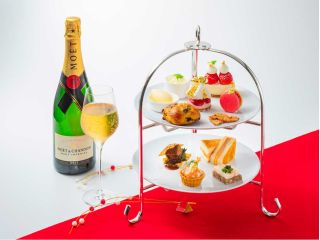 旬のイチゴをふんだんに使った優美なアフタヌーンティー「サンセット」イメージ