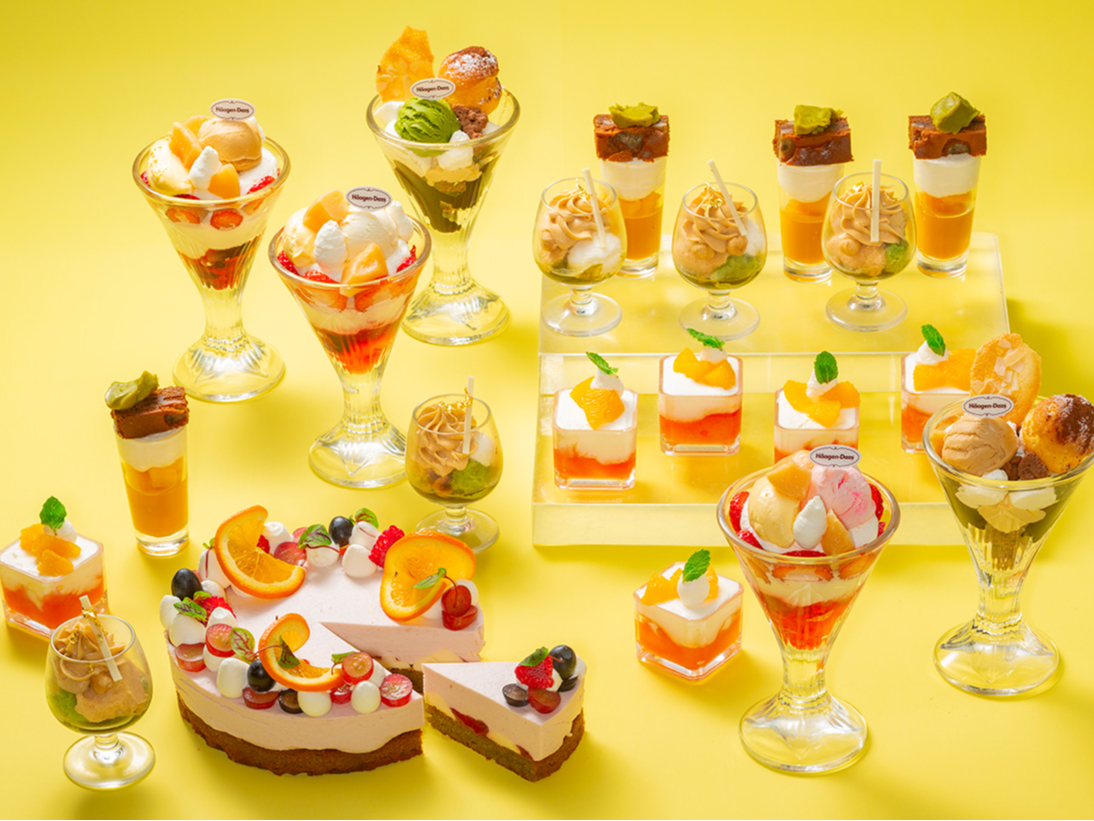 Parfait�X�C�[�c�u�b�t�F with �n�[�Q���_�b�c �A�C�X�N���[�� �@�X�C�[�c�C���[�W