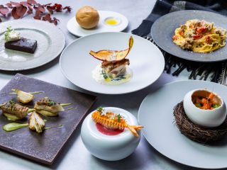 秋の食材をふんだんに使用したコースをお楽しみいただけます