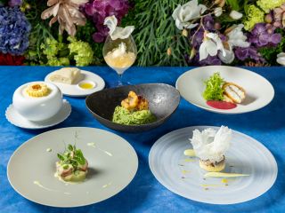 夏の食材をふんだんに使用したコースをお楽しみいただけます