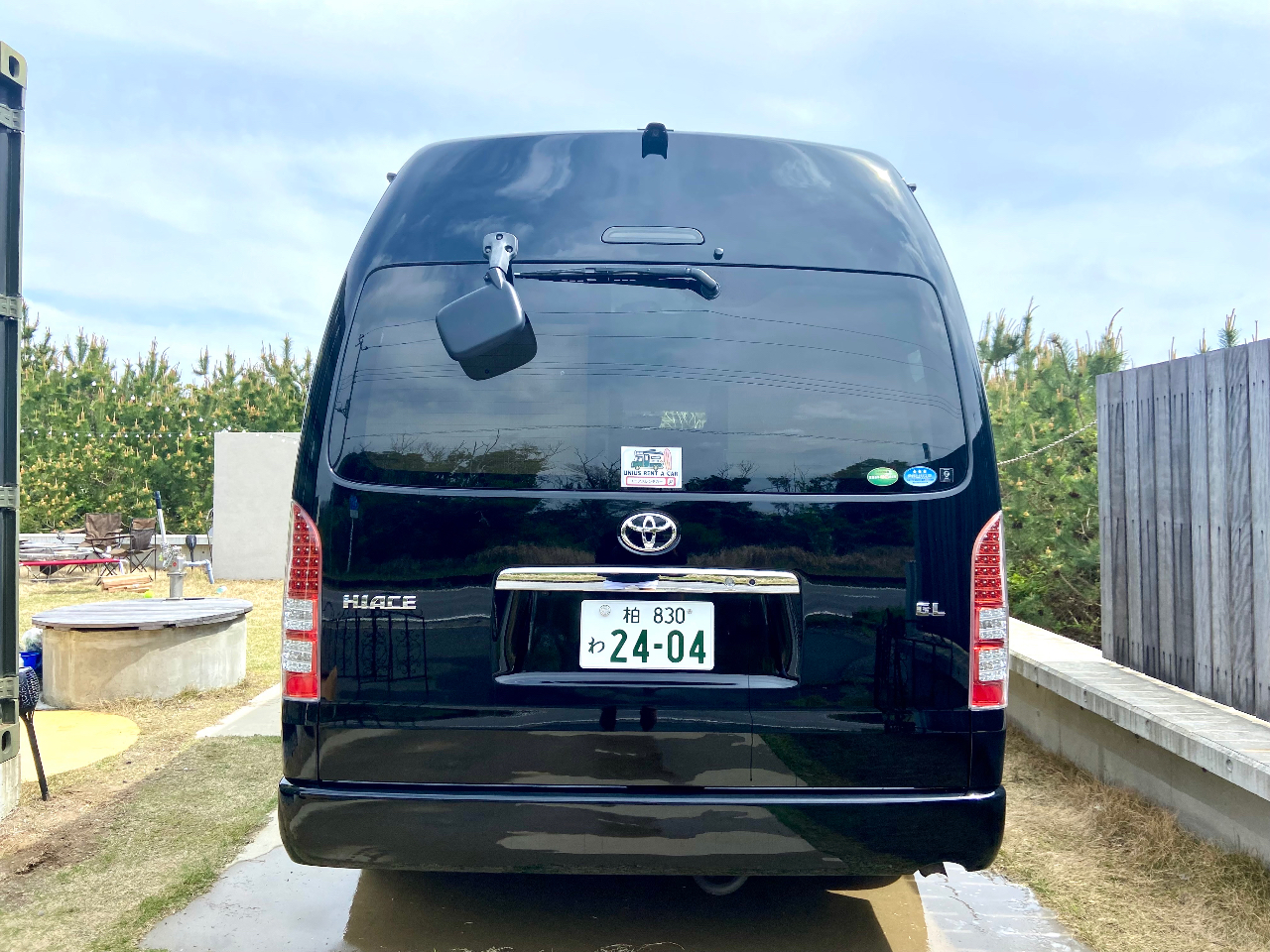 バックモニターもついていますので運転に慣れていない方でも安心!