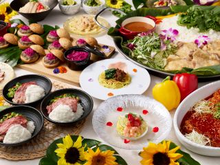 【6/1〜8/31】〜ランチブッフェ〜夏のスパイシーフェア〜チキンレッドカレーやトムヤムクリーム冷麺など