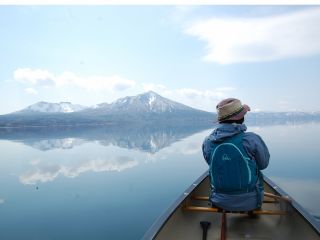 春凪。低気温、低水温だからこその完璧な鏡面美。