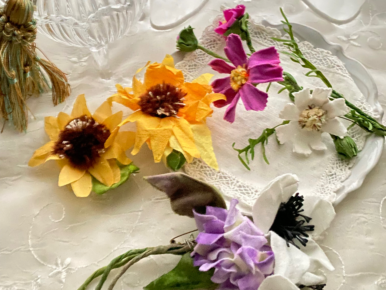 本物みたいなエシカル布花