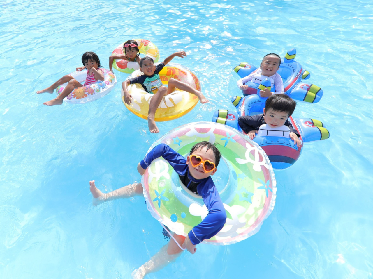 ホテルのガーデンプールで夏を満喫！