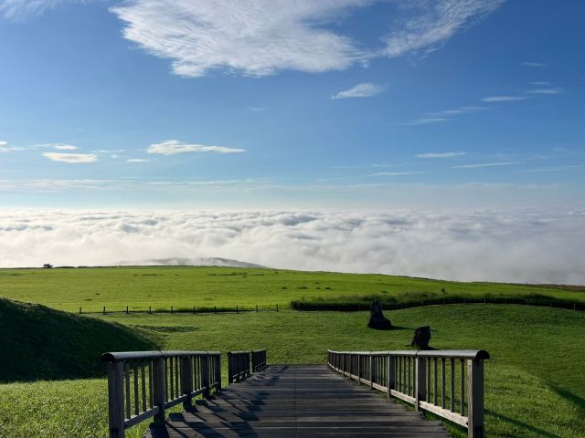 運が良ければ雲海が見られる可能性も…!