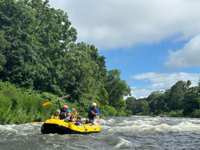 【初心者大歓迎のラフティング!】国内トップクラスの美しさを誇るニセコの尻別川で大自然を思いっきり満喫しませんか?:MJラフティング