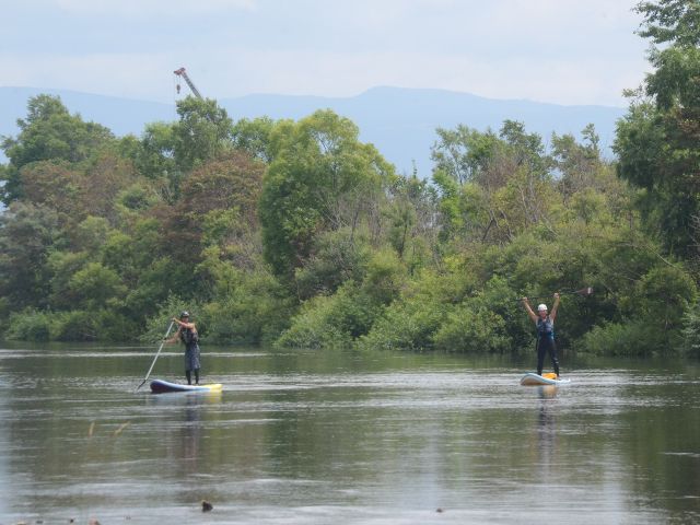 MJラフティング:【SUP】初めての方でもOK!人気急上昇中の新感覚アクティビティ♪日本トップレベルの美しさを誇る尻別川を大満喫しませんか?