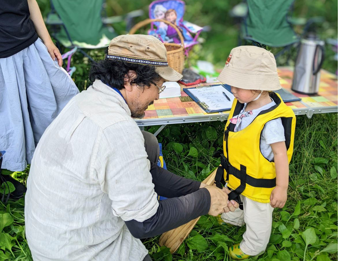 お客様のサイズに合わせて装備をご用意します