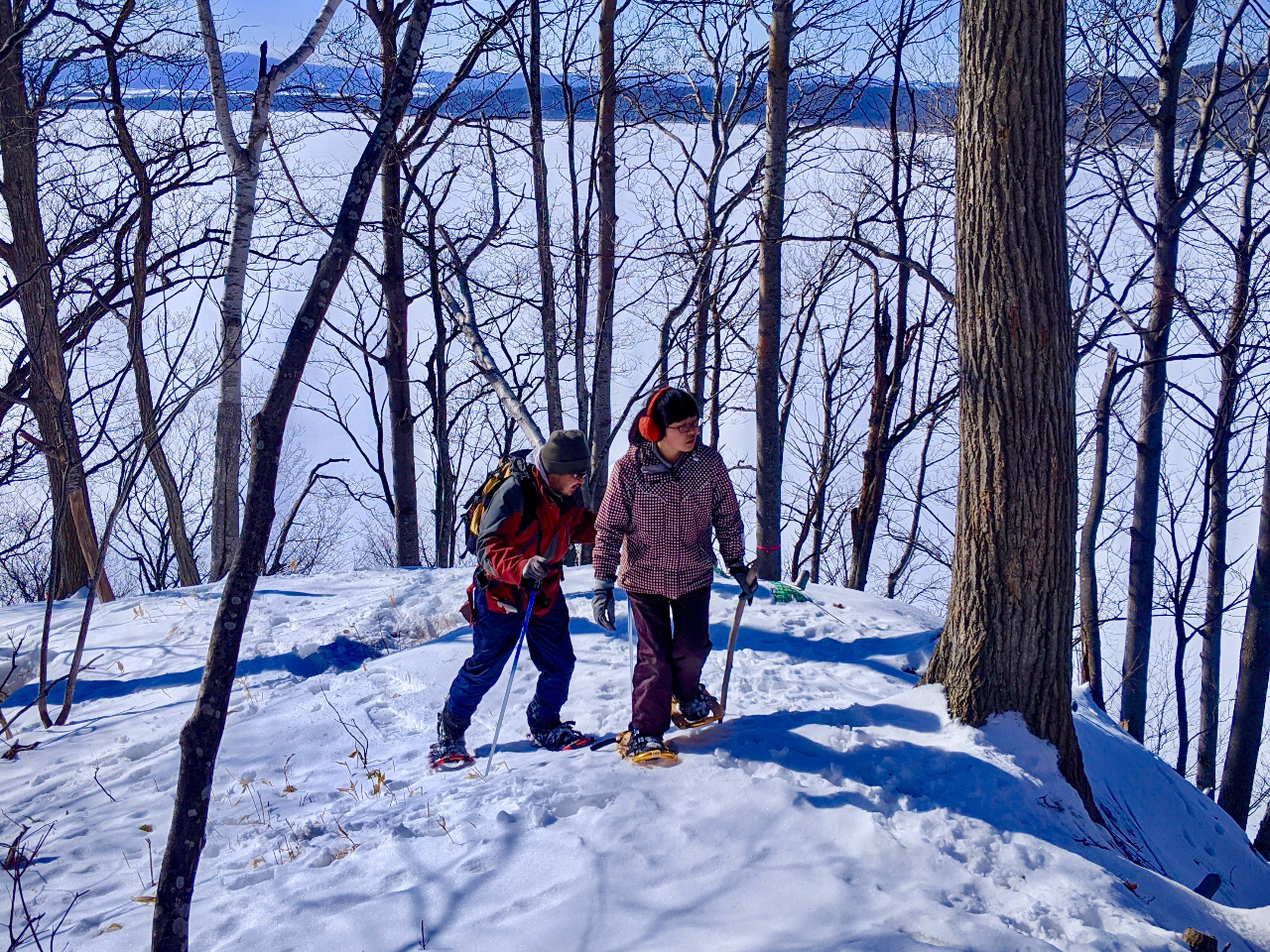 古代・縄文 スノーシューツアー