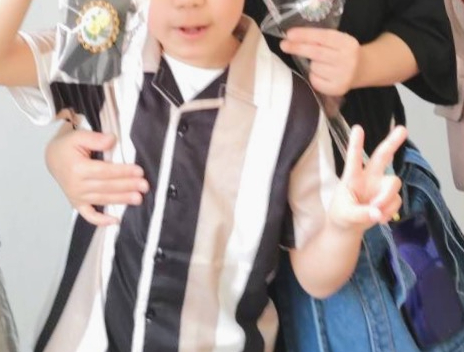 ���w���̒j�̎q�ƁA���ꂳ�܂����Q�����������܂����B