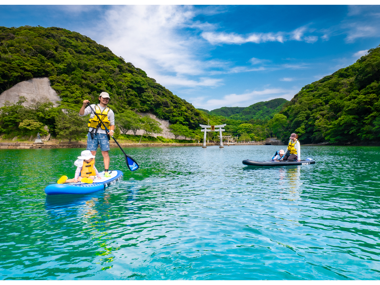 対馬/神話の里SUP】長崎県対馬 雄大な自然が残る浅茅湾を満喫！初心者