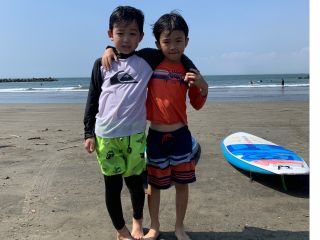 お子様にも、サーフィンと海の楽しさを!