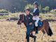 小学生以下限定でポニーでの引き馬もできます!