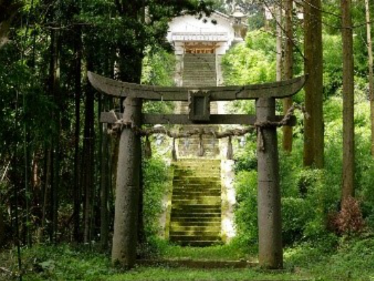 熊野神社(※コースの一例です)