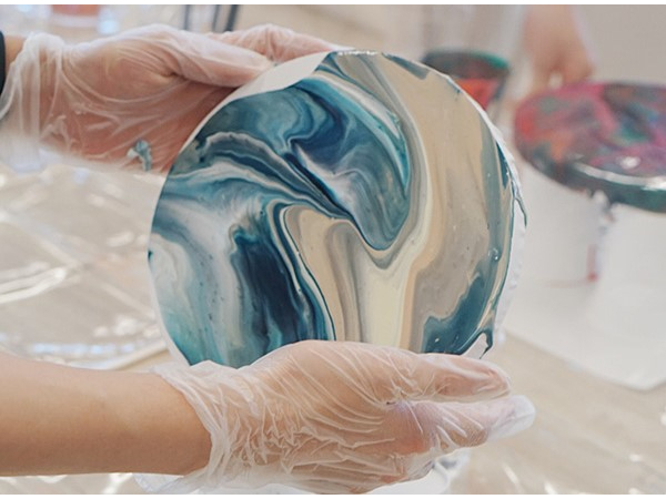 【新潟・東区】たらしこみアート体験!あなたの世界を自由に表現しましょう☆彡 女...