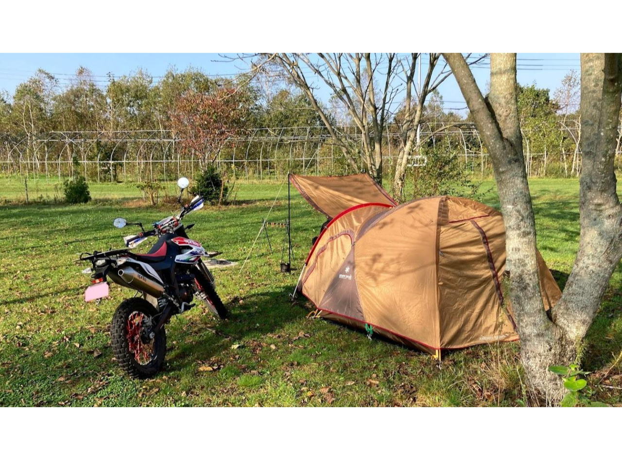 【じゃらん限定プラン!】【フリーサイト<オートバイ1台まで>】新千歳空港のすぐ近...