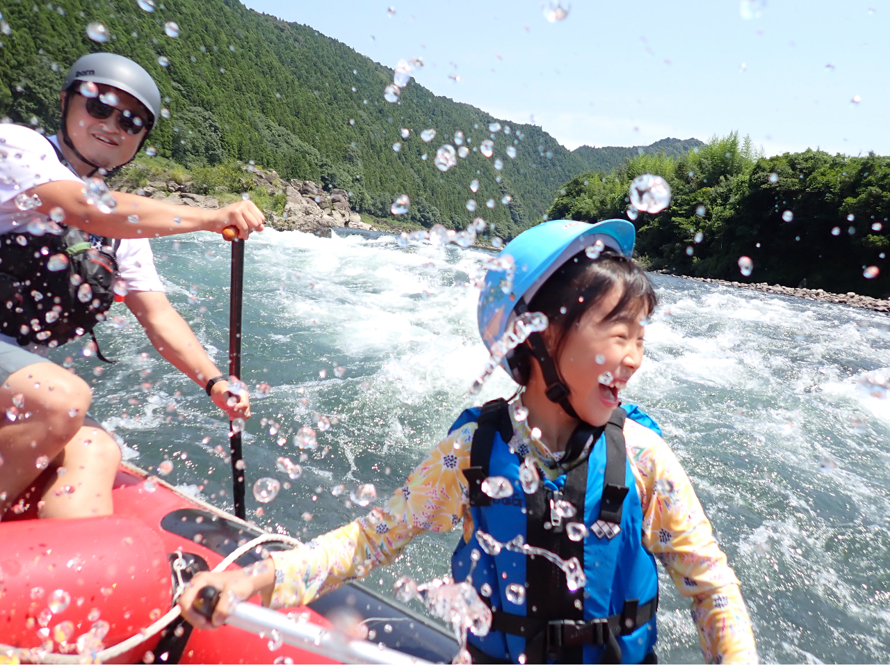 この夏は那賀町でラフティングを楽しもう!