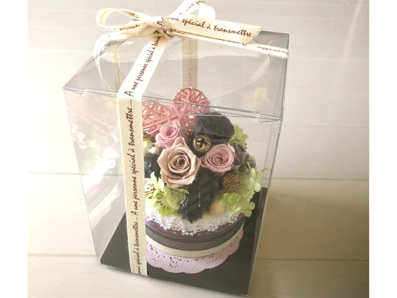 �N���A�P�[�X�Ƀ��{����t���āA�M�t�g�ɂ���