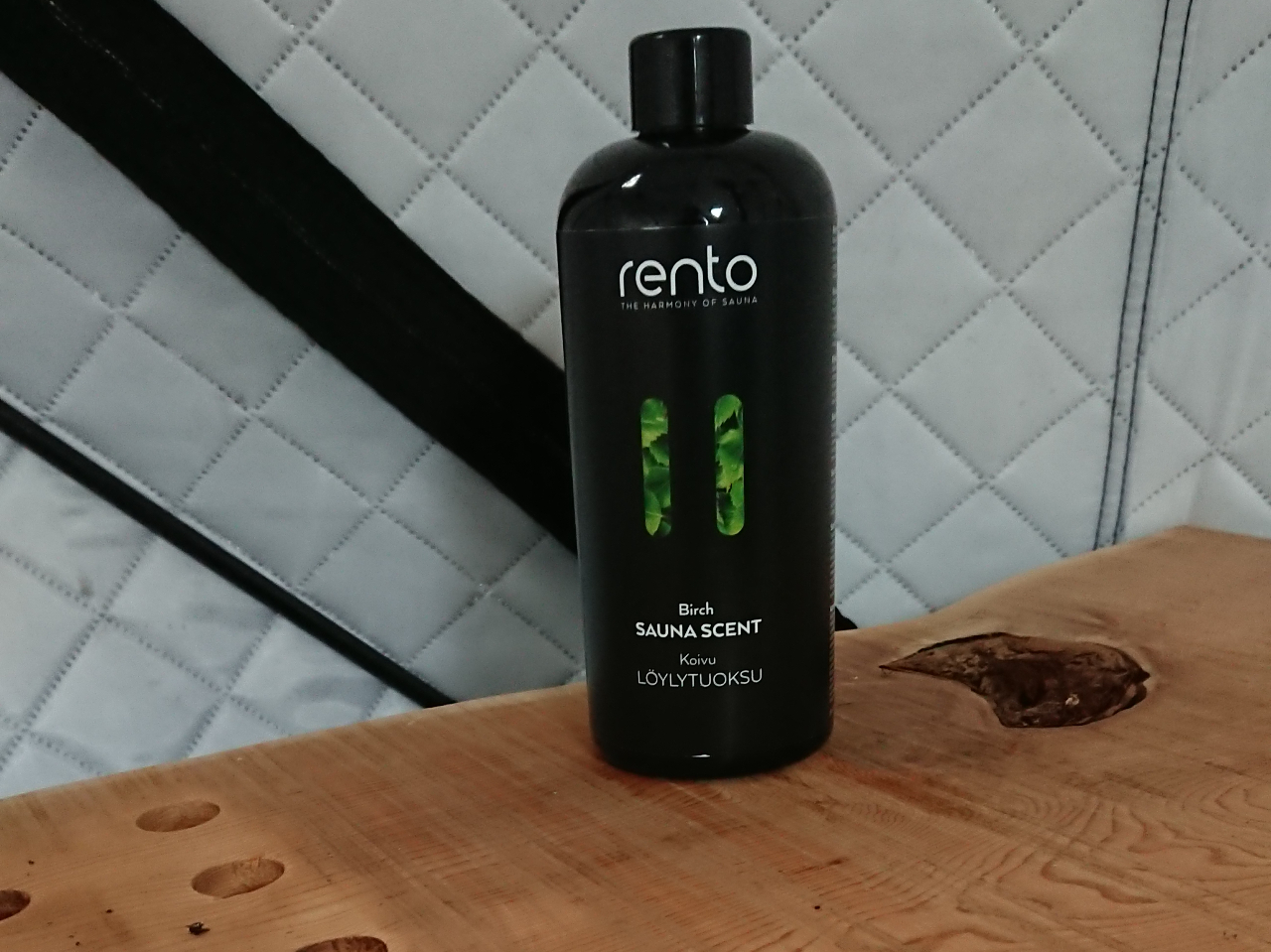 白樺のエキスでロウリュウ